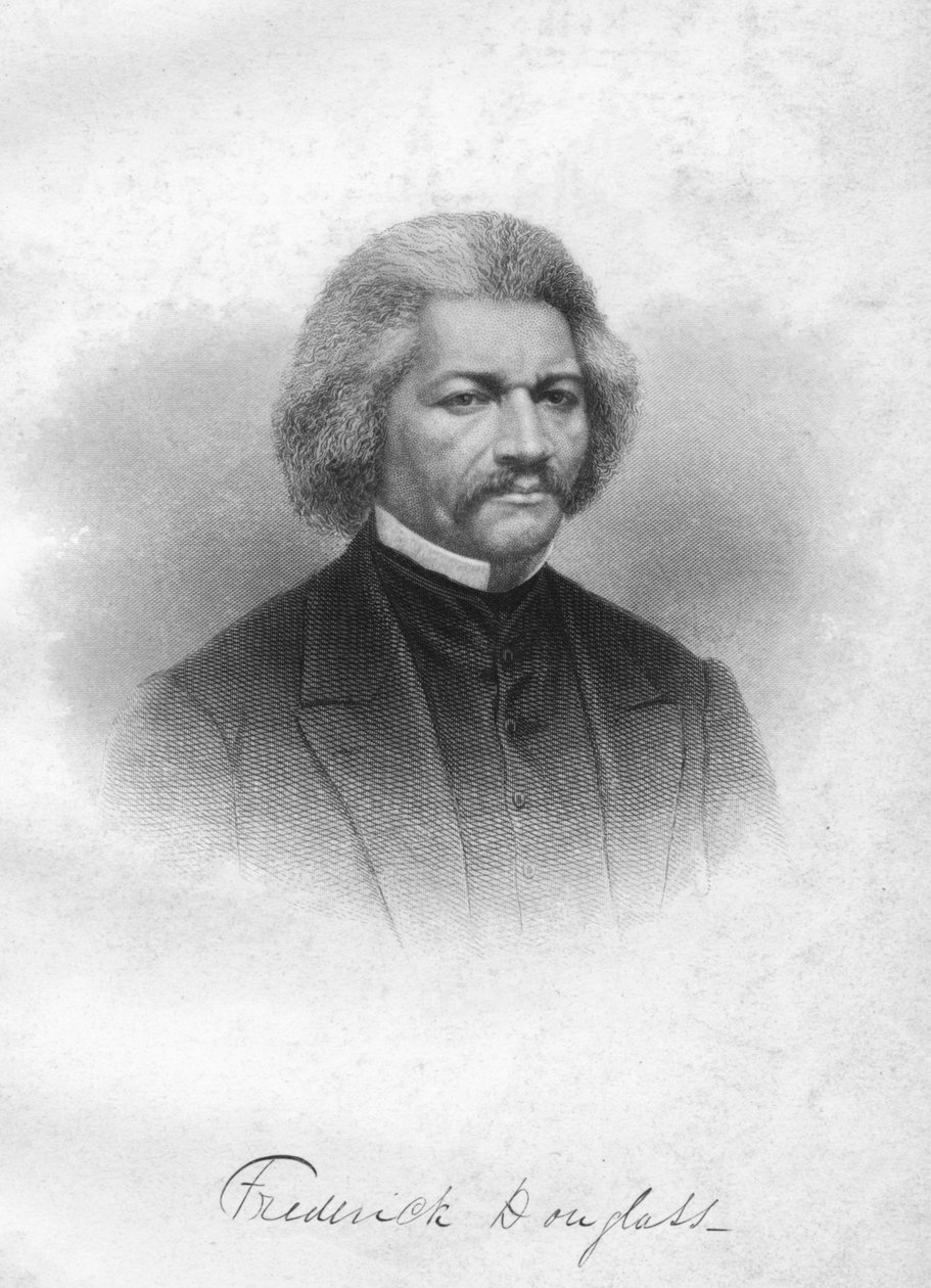 Frederick Douglass, c. 1868 da Alexander Hay Ritchie