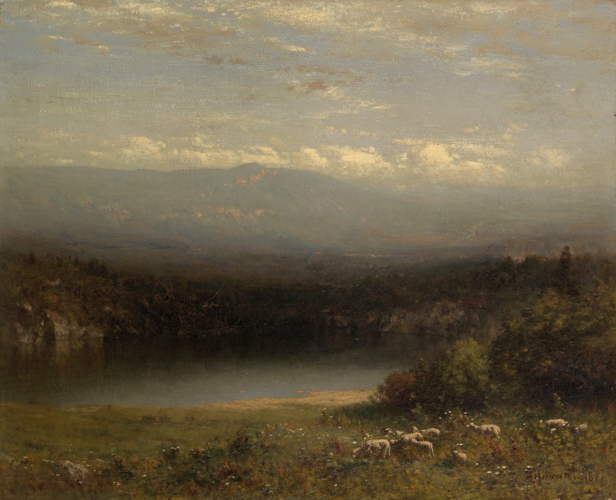 Lago di montagna da Alexander Helwig Wyant