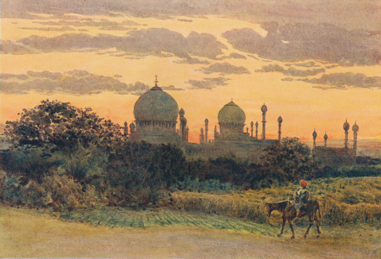 Tramonto dietro l