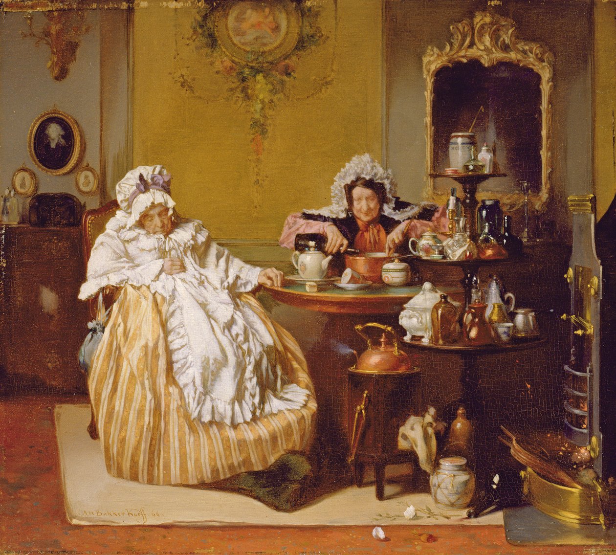 Tè pomeridiano, 1866 da Alexander Hugo Bakker Korff