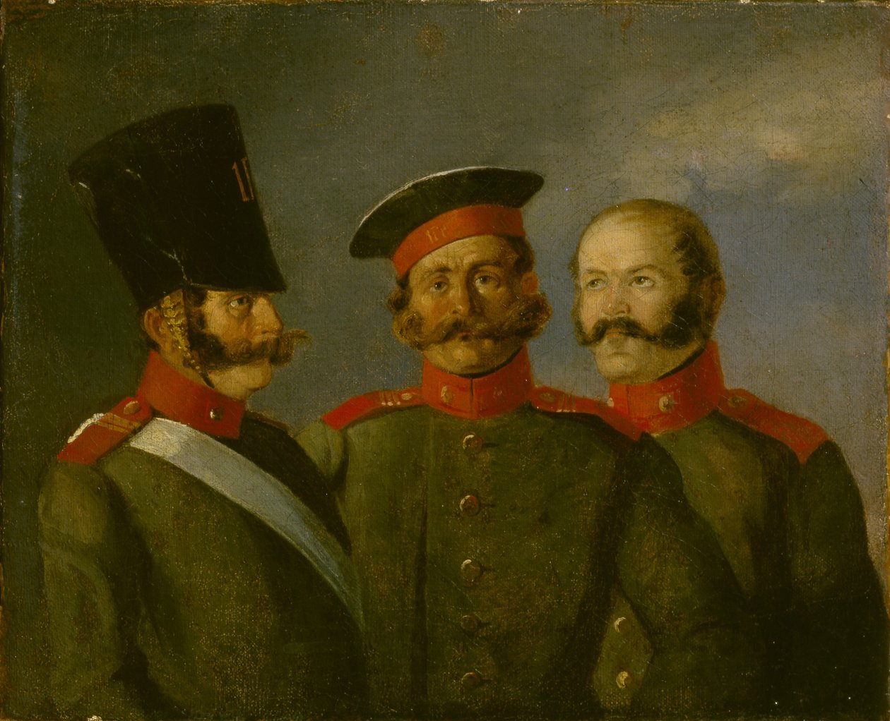 Zar Nicola I Guardie della Vita, Secondo quarto del XIX secolo da Alexander Ivanovich Sauerweid