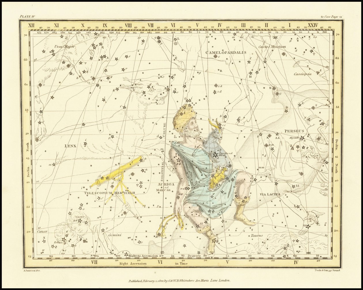 1822 - Alexander Jamieson - Auriga, l