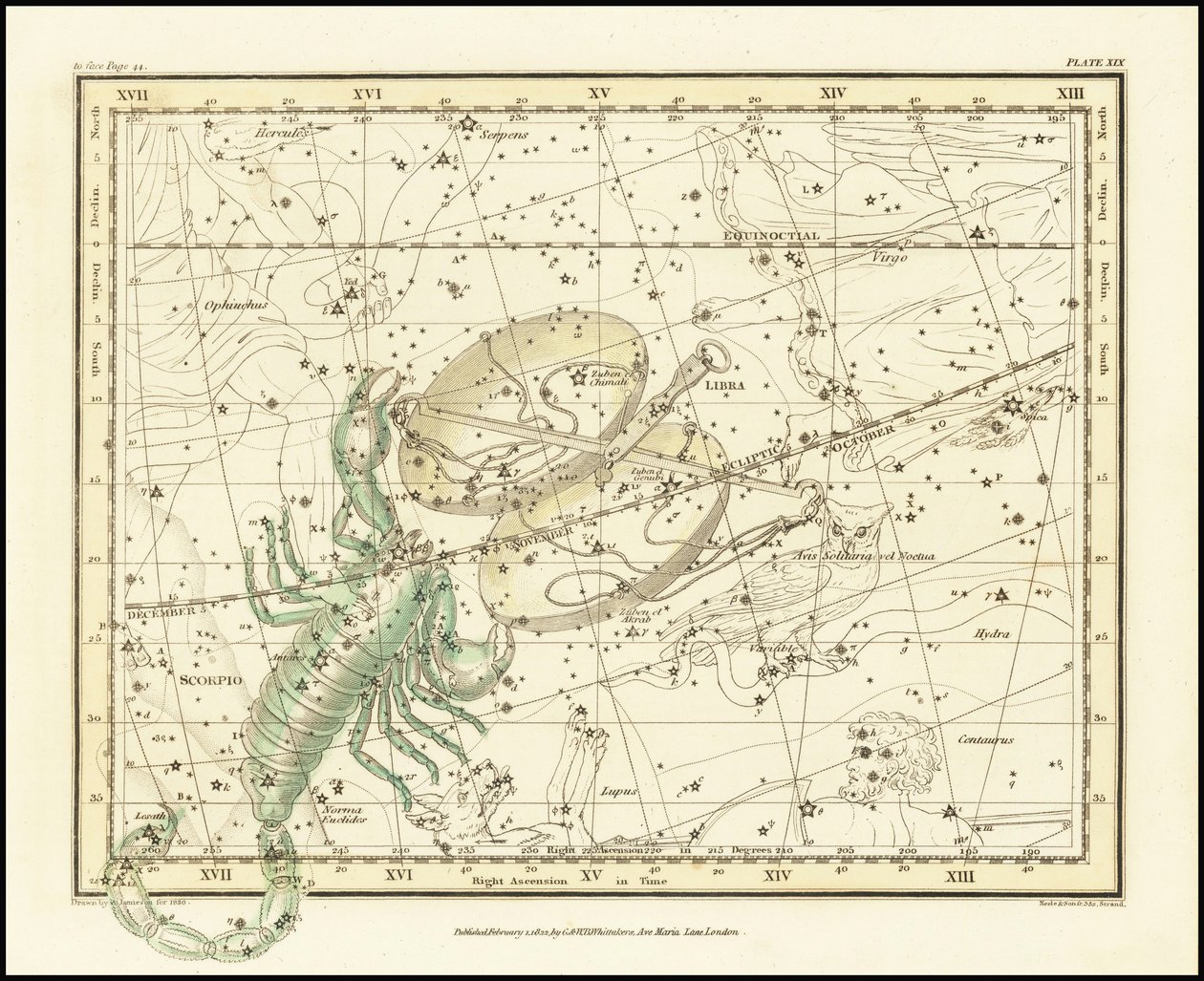 1822 - Alexander Jamieson - Scorpione e Bilancia da Alexander Jamieson