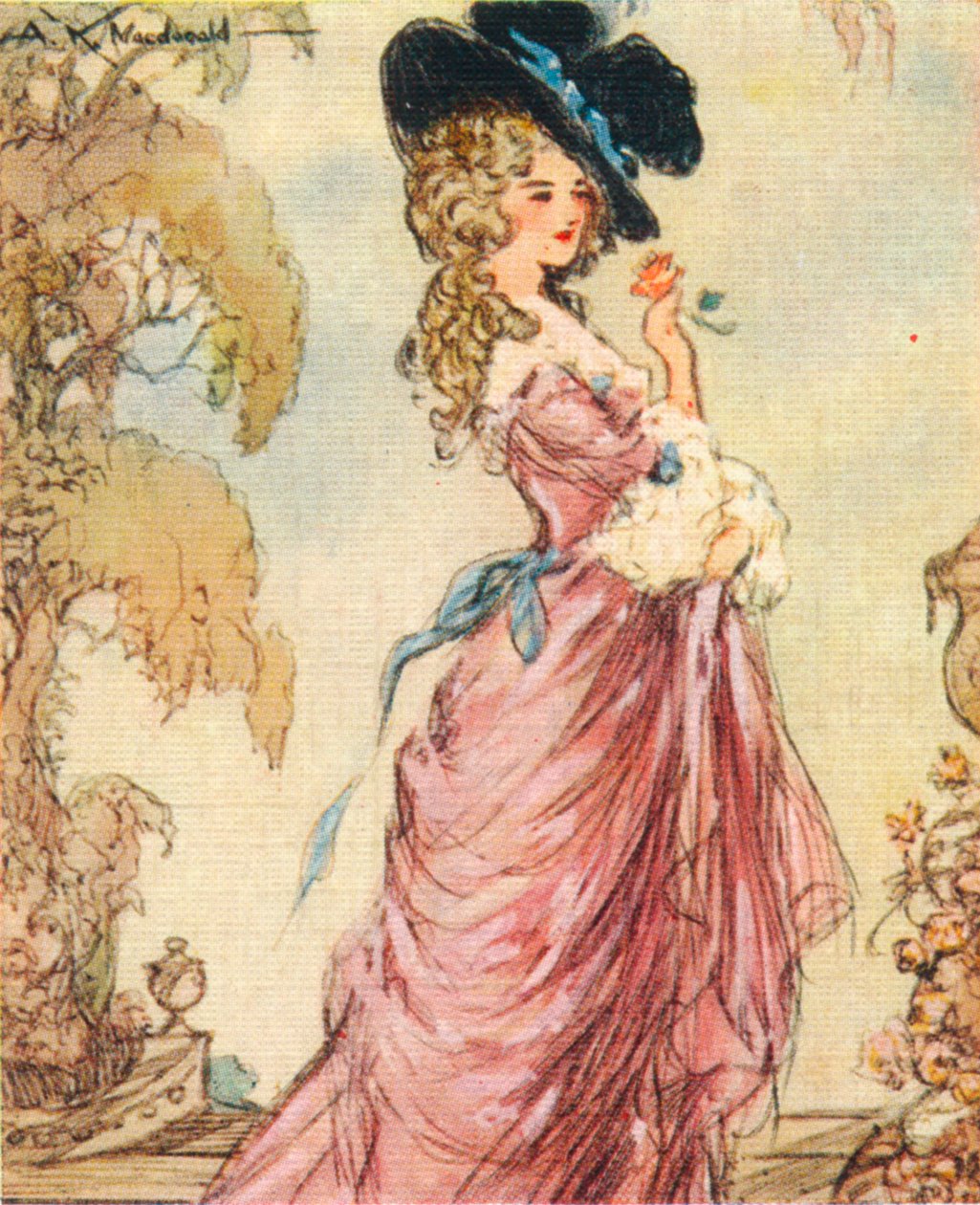 Georgiana, duchessa del Devonshire, 1937 da Alexander K. MacDonald