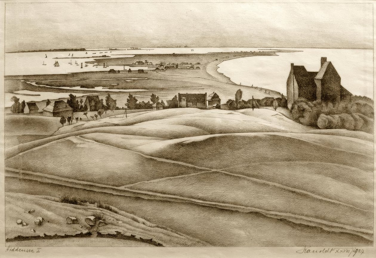 Hiddensee I da Alexander Kanoldt