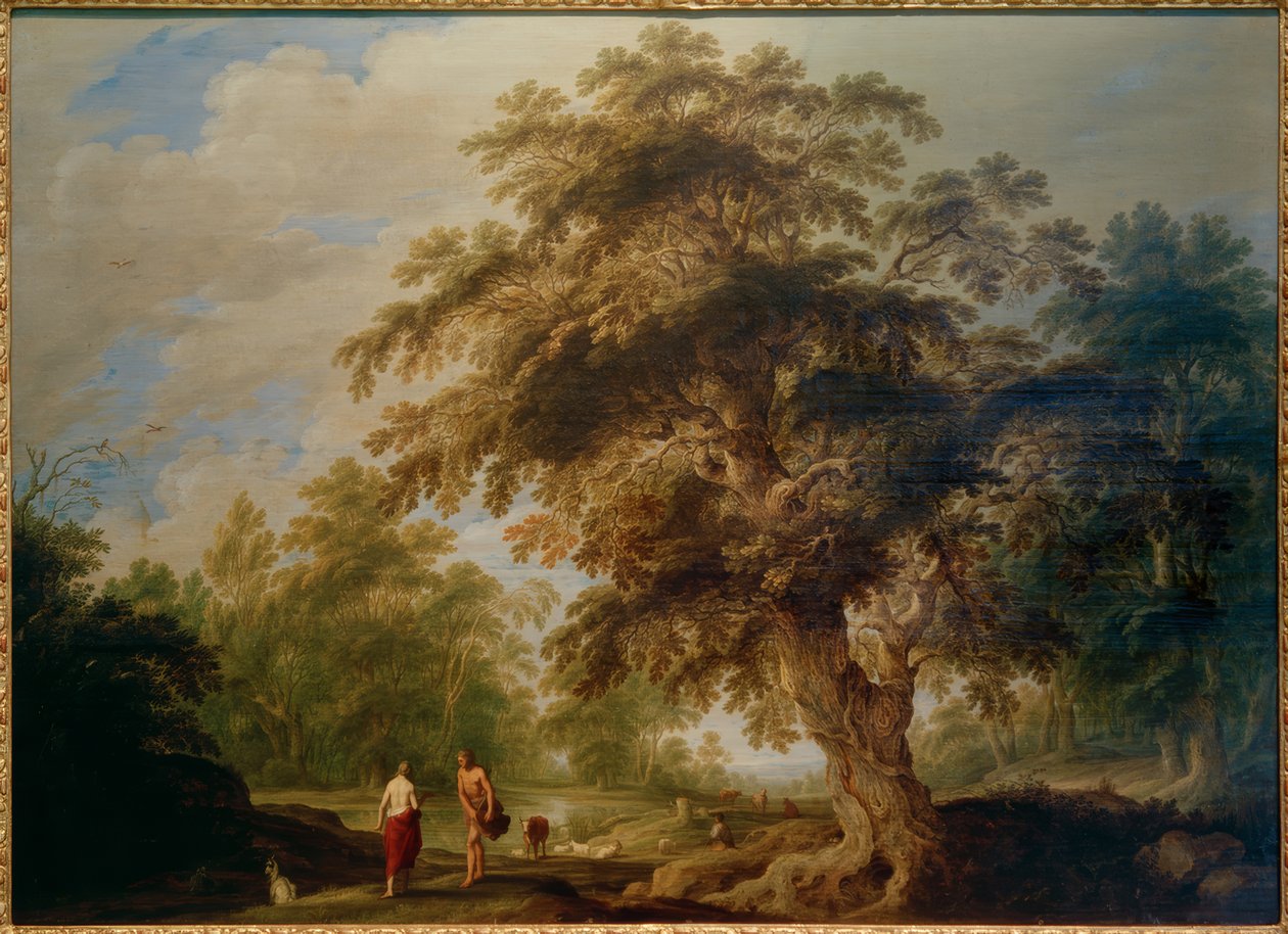 Paesaggio con Apollo e la Sibilla Cumana da Alexander Keirncx