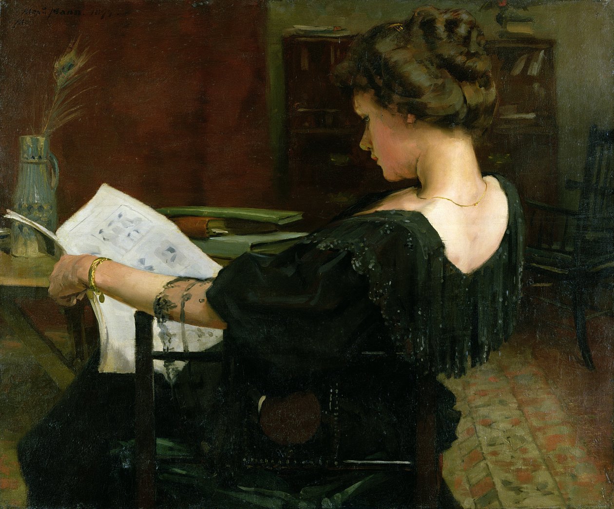 Ritratto di Helen Gow da Alexander Mann
