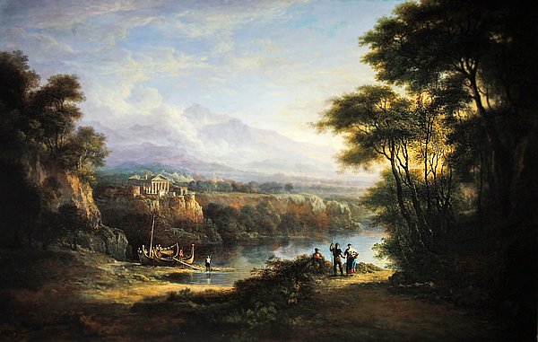 Paesaggio classico da Alexander Nasmyth