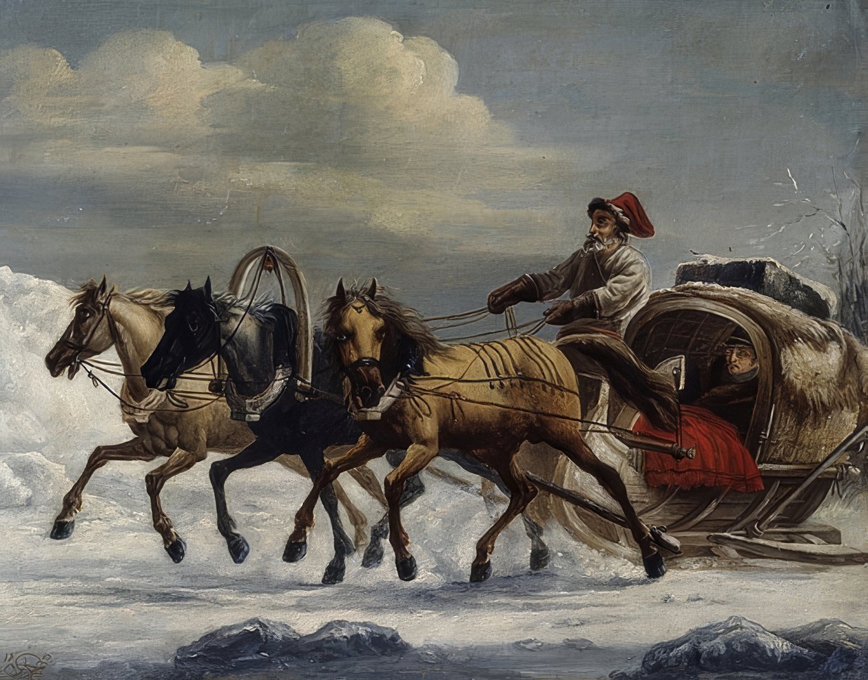 Troika da Alexander Osipovich Orlowski