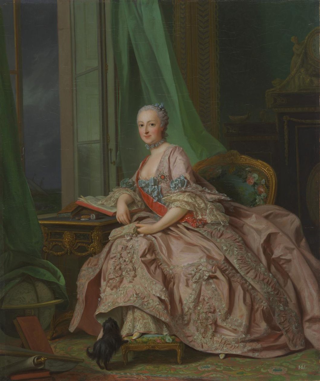 Anastasia Ivanovna, Principessa di Assia-Homburg 1700-1755, nata Contessa Trubetskaya, 1757 da Alexander Roslin