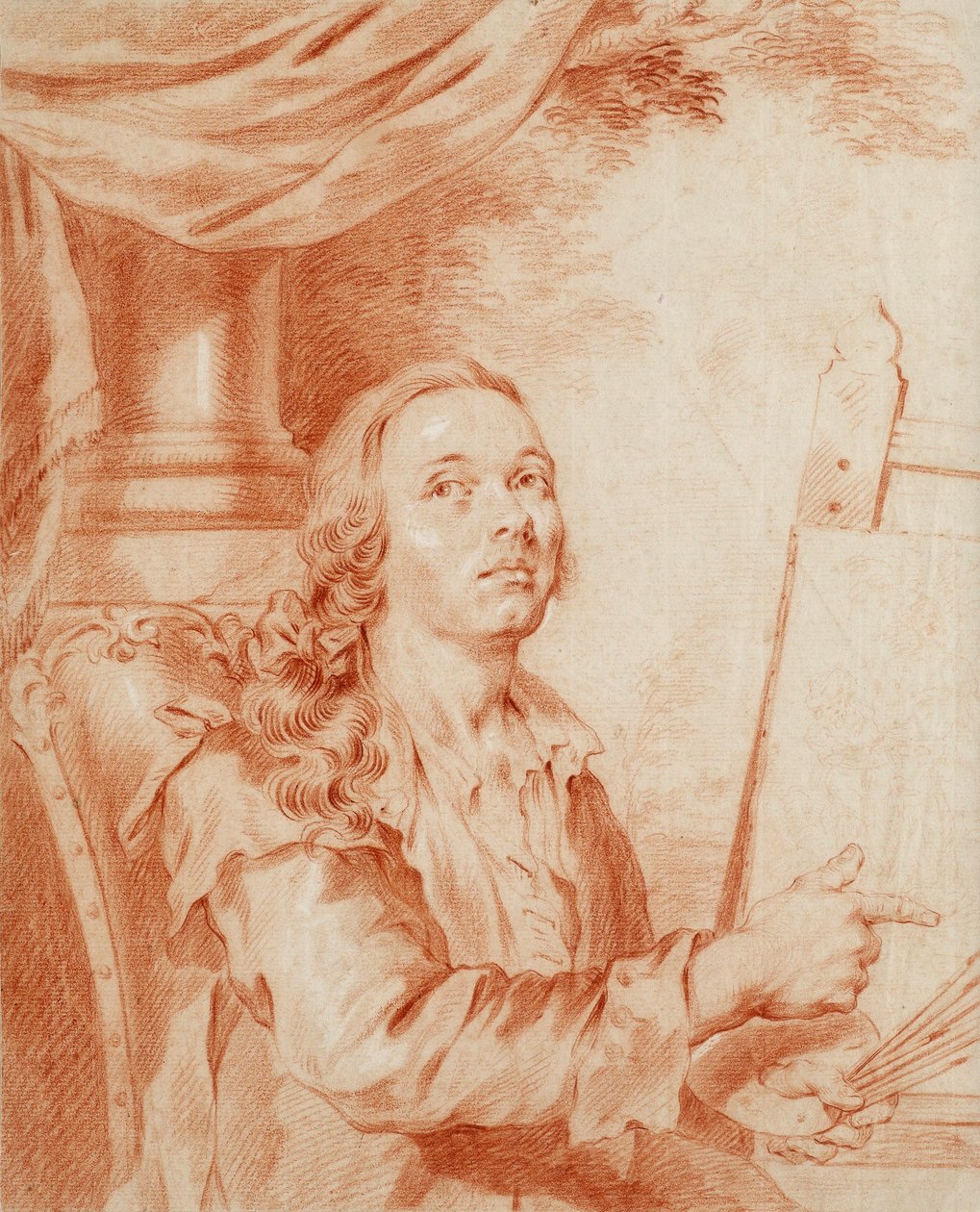 Autoritratto da Alexander Roslin