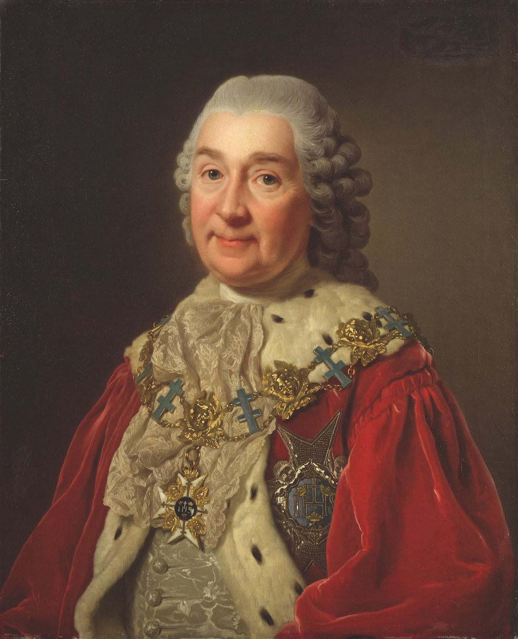 Carl Fredrik Scheffer (1715-1786), conte e consigliere di Stato, 1775 da Alexander Roslin