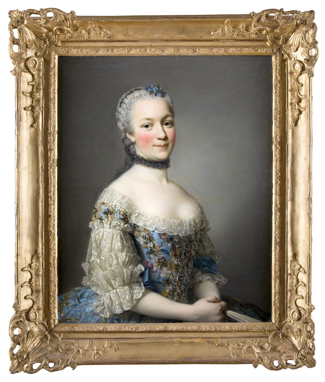 Ritratto, donna da Alexander Roslin