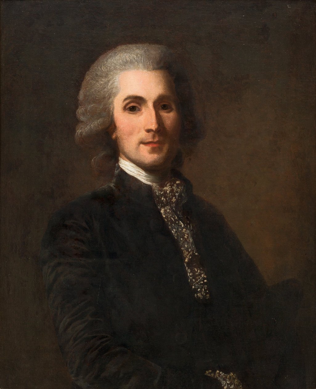 Ritratto di Claude-François Martineau de Floriant (1752-1827). da Alexander Roslin