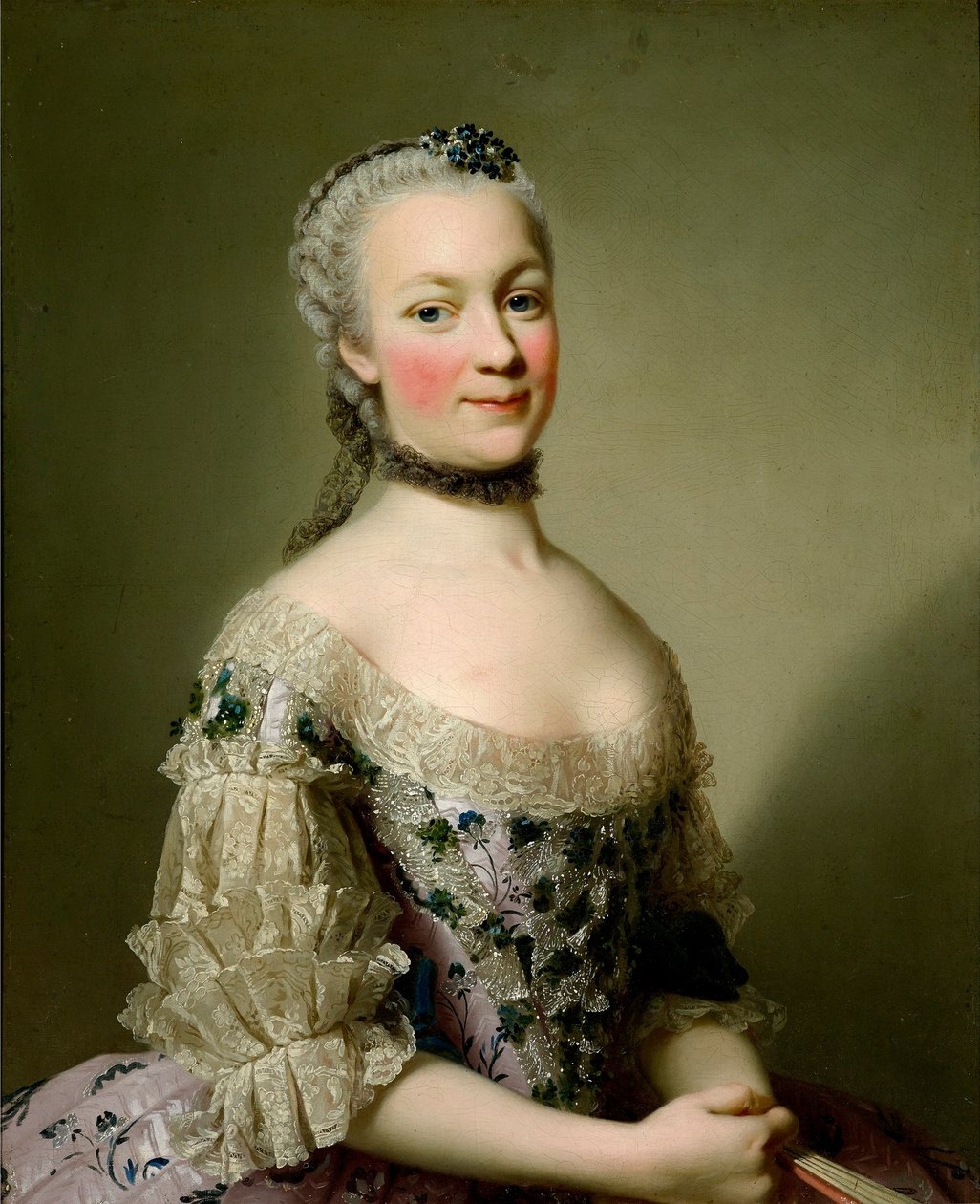 Ritratto di Katarzyna Mniszech, nata Zamoyska da Alexander Roslin