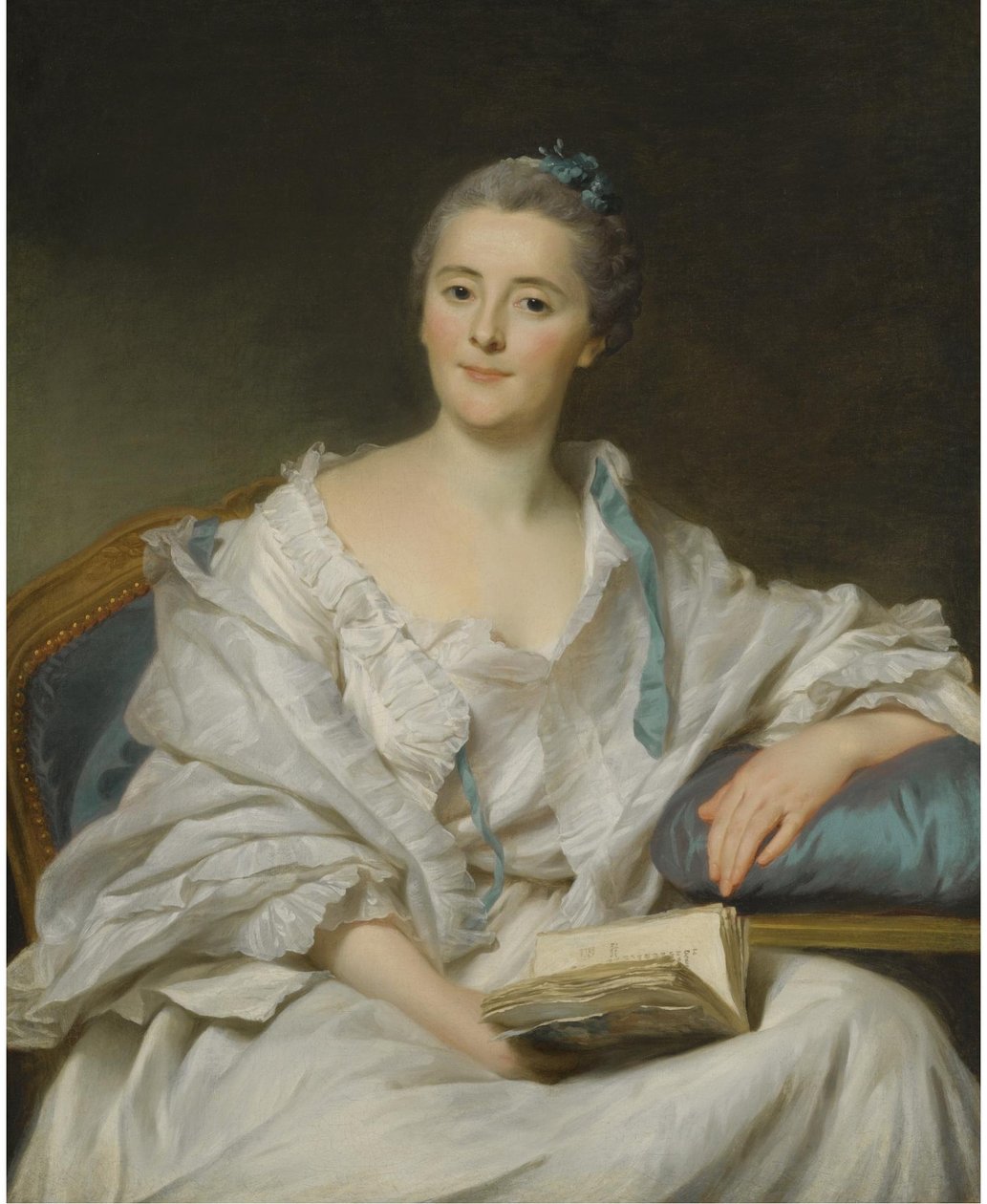 Ritratto della marchesa di Marigny da Alexander Roslin