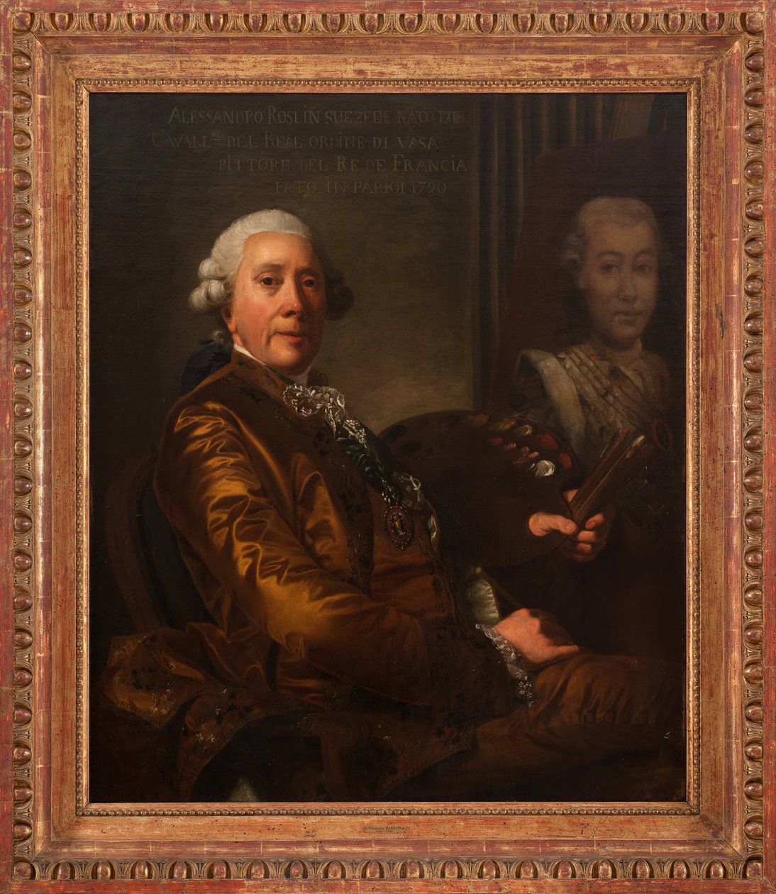 Autoritratto da Alexander Roslin