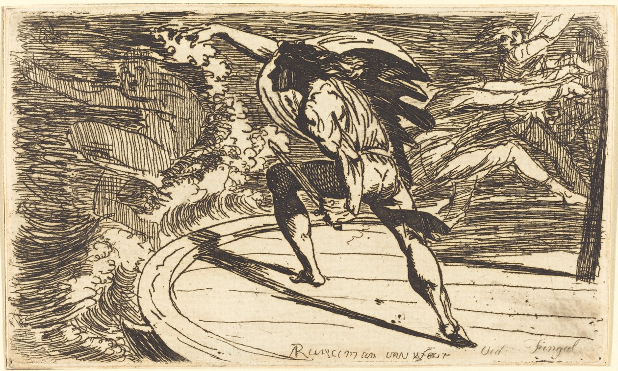Cormar attacca lo spirito delle acque da Alexander Runciman