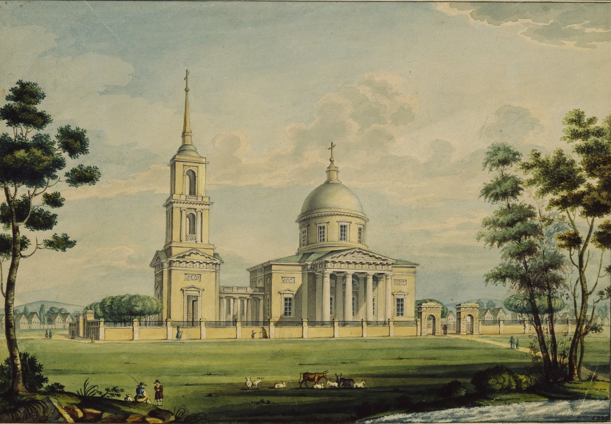 La tenuta di Akhtyrka da Alexander Sergeyevich Kutepov