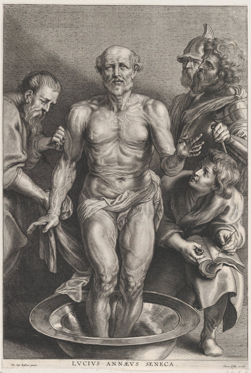 La Morte di Seneca da Alexander Voet