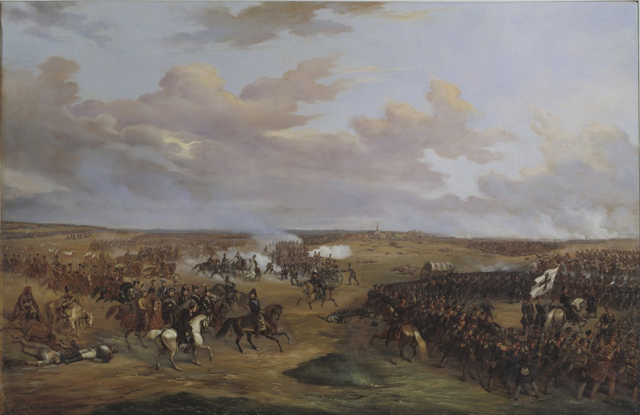 La battaglia di Dennewitz del 6 settembre 1813 da Alexander Wetterling