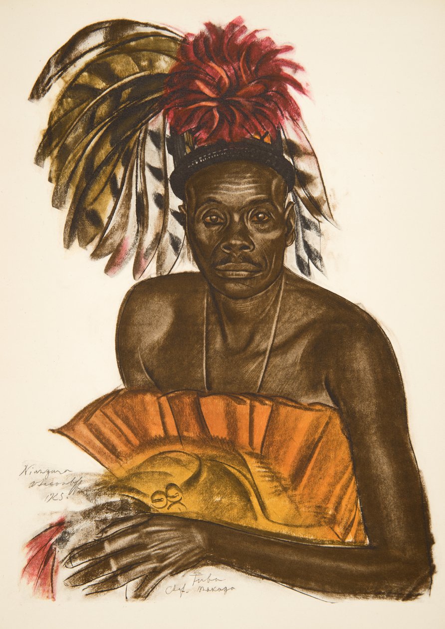 Tuba, capo Matchaga (Niangara (haut Ouelle), da Dessins et Peintures d