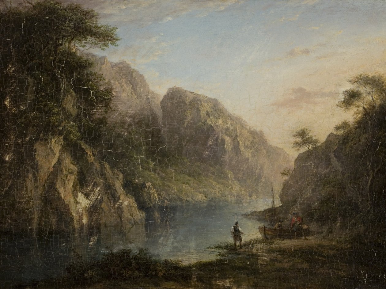 Passo delle Mucche, Highlands, fine XVIII-inizio XIX secolo da Alexander after Nasmyth