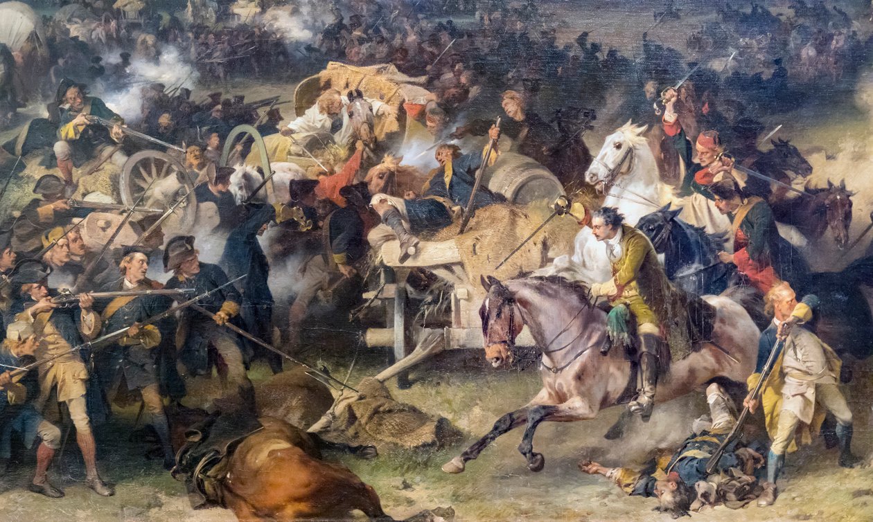 Battaglia di Lesnaya da Alexander von Kotzebue