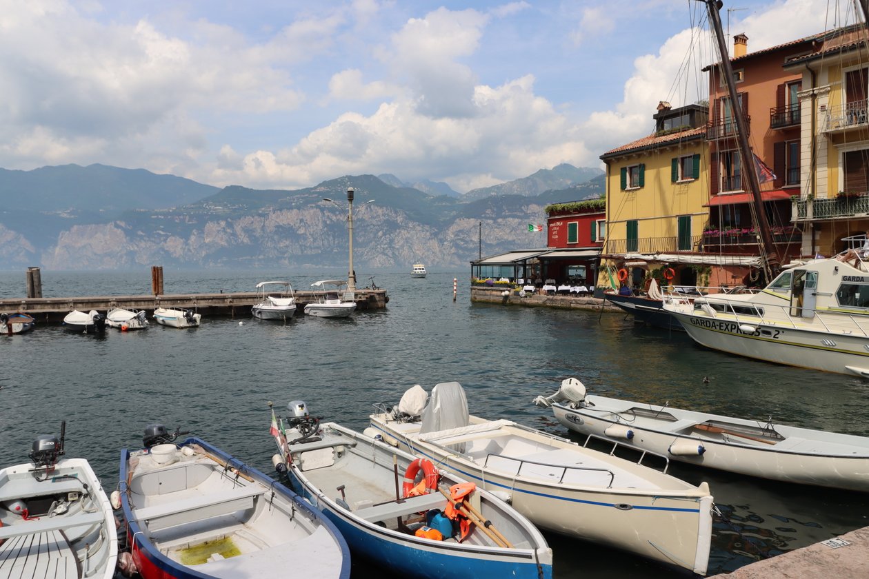 Il porto di Malcesine da Alexandra Joseph
