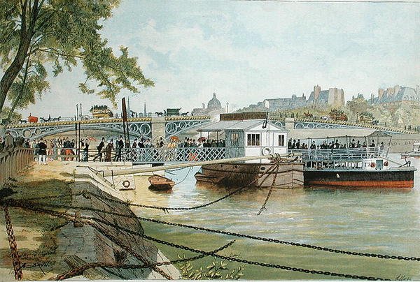 Il Ponton a Suresnes, accanto al Pont des Saints Peres da Alexandre Brun