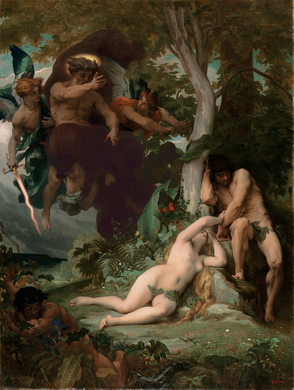 Paradiso perduto, 1867 da Alexandre Cabanel
