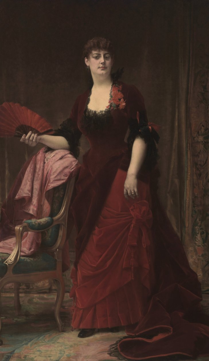 Ritratto di Arabella Worsham (poi Arabella Huntington) da Alexandre Cabanel