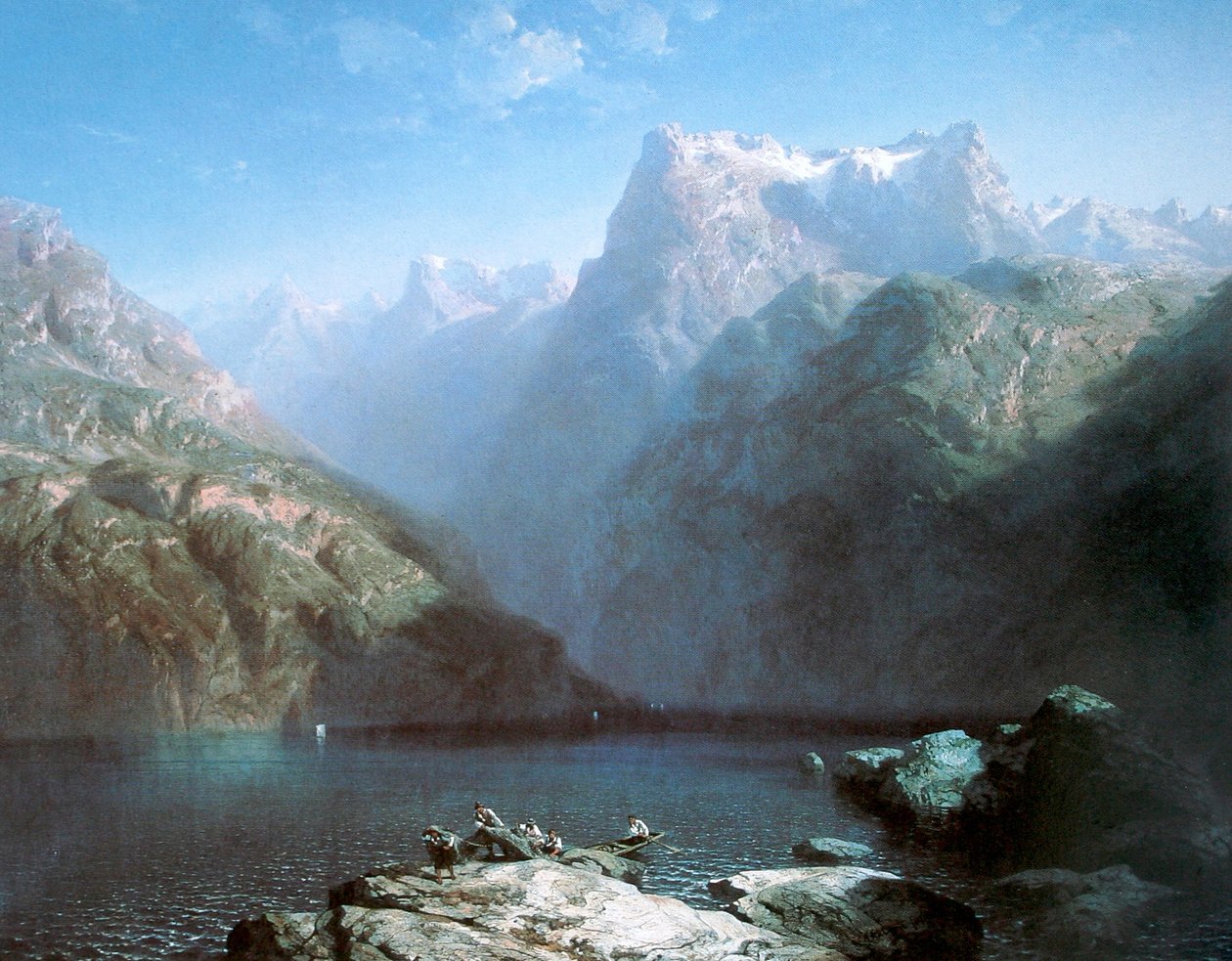 Tedesco: Der Vierwaldstättersee (Symphonie en bleu) da Alexandre Calame