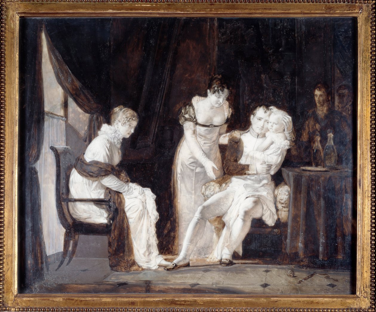 Napoleone con il Re di Roma da Alexandre Evariste Fragonard