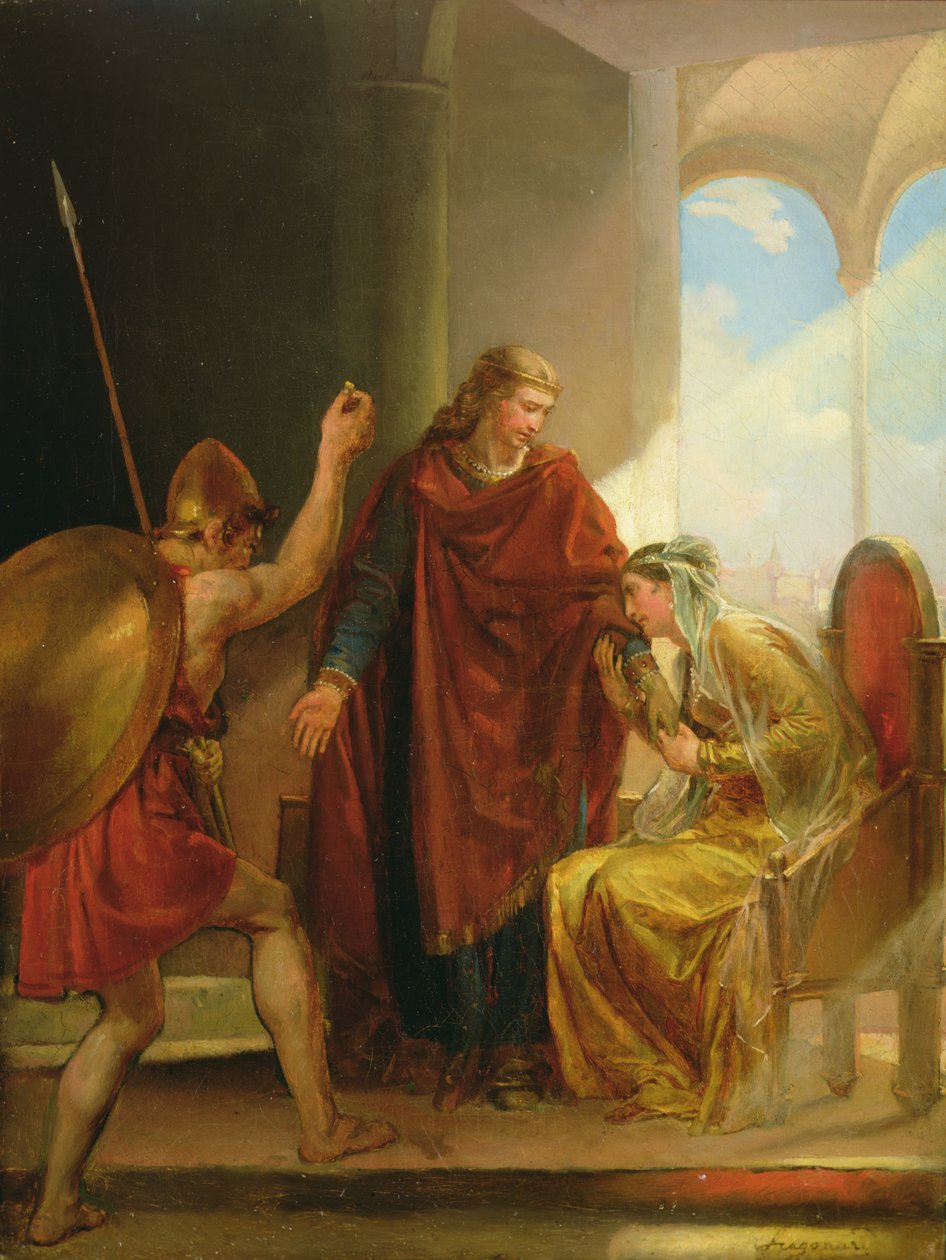 Il richiamo di Childerico da Alexandre Evariste Fragonard