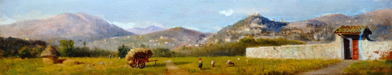 Paesaggio toscano di Lorenzo Gelati da Nicolas Toussaint Charlet