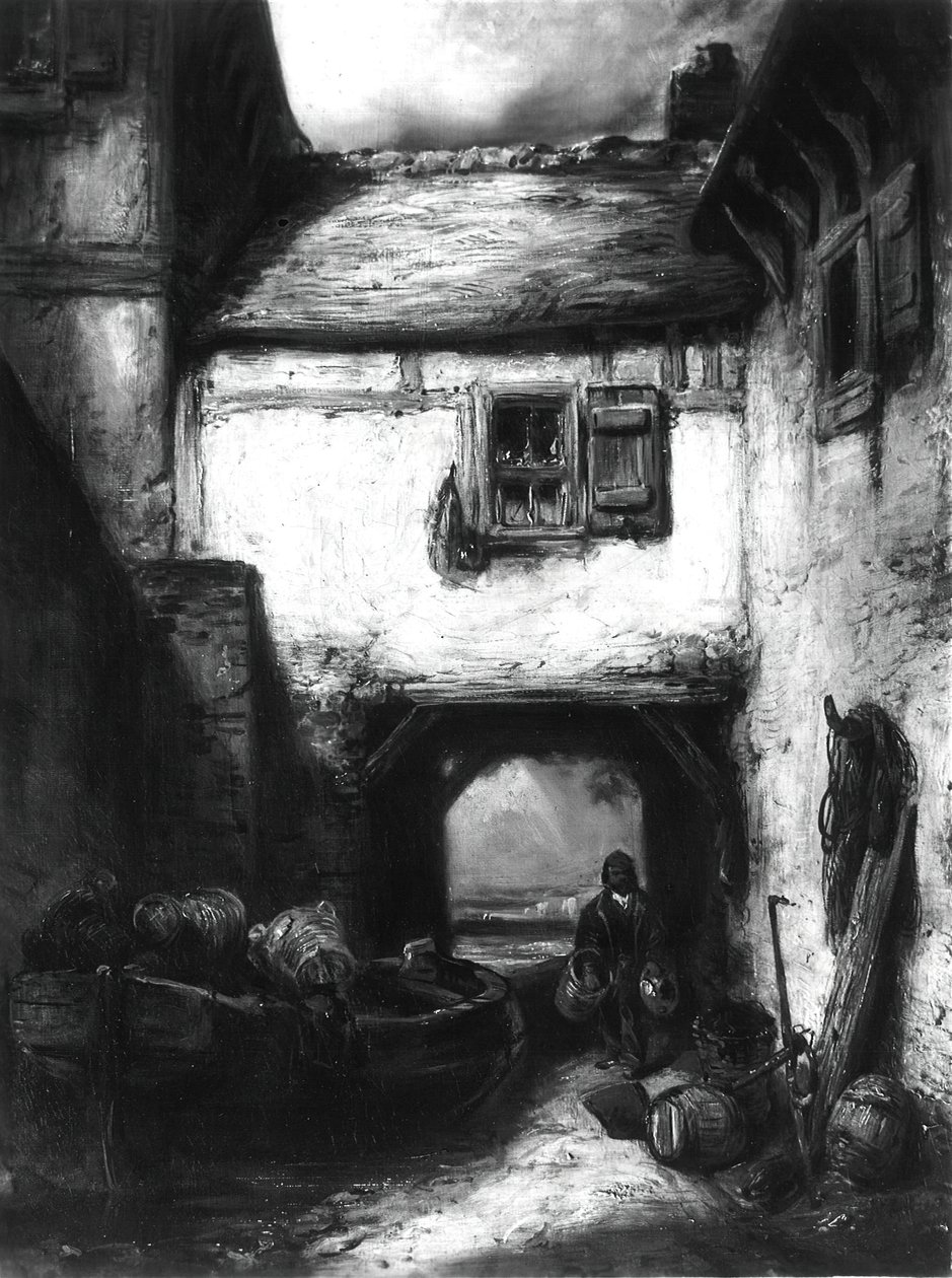 Cortile da Alexandre Gabriel Decamps