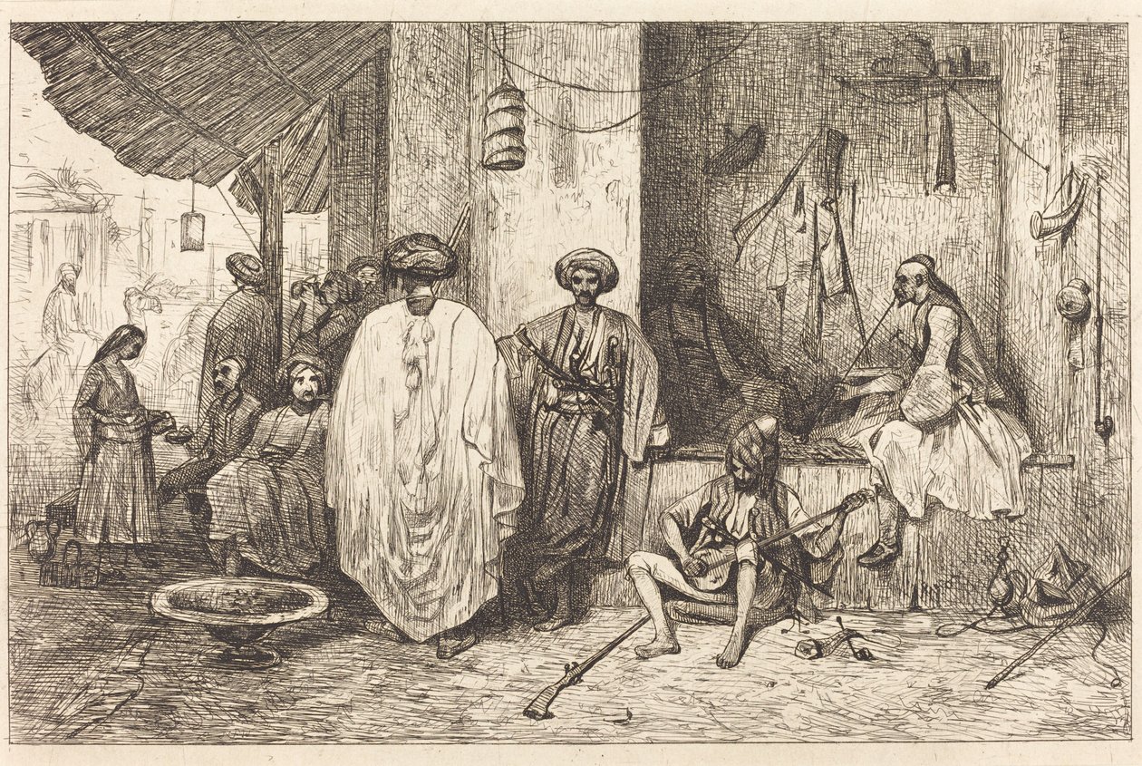 Il corpo di guardia da Alexandre Gabriel Decamps