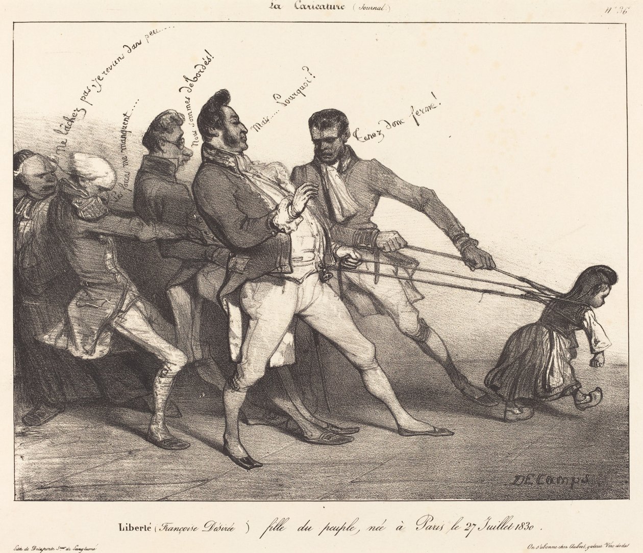 Libertà da Alexandre Gabriel Decamps