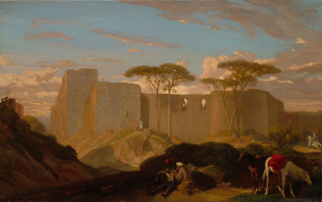 Il Buon Samaritano, c.1842 da Alexandre Gabriel Decamps