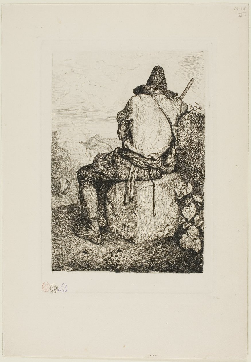 Il guardiano di porci da Alexandre Gabriel Decamps