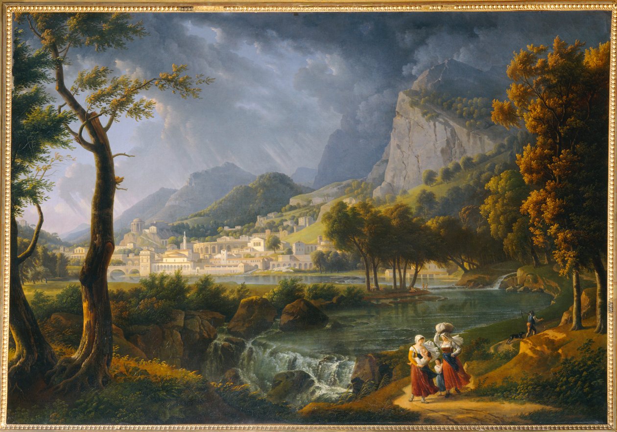 Paysage compose d