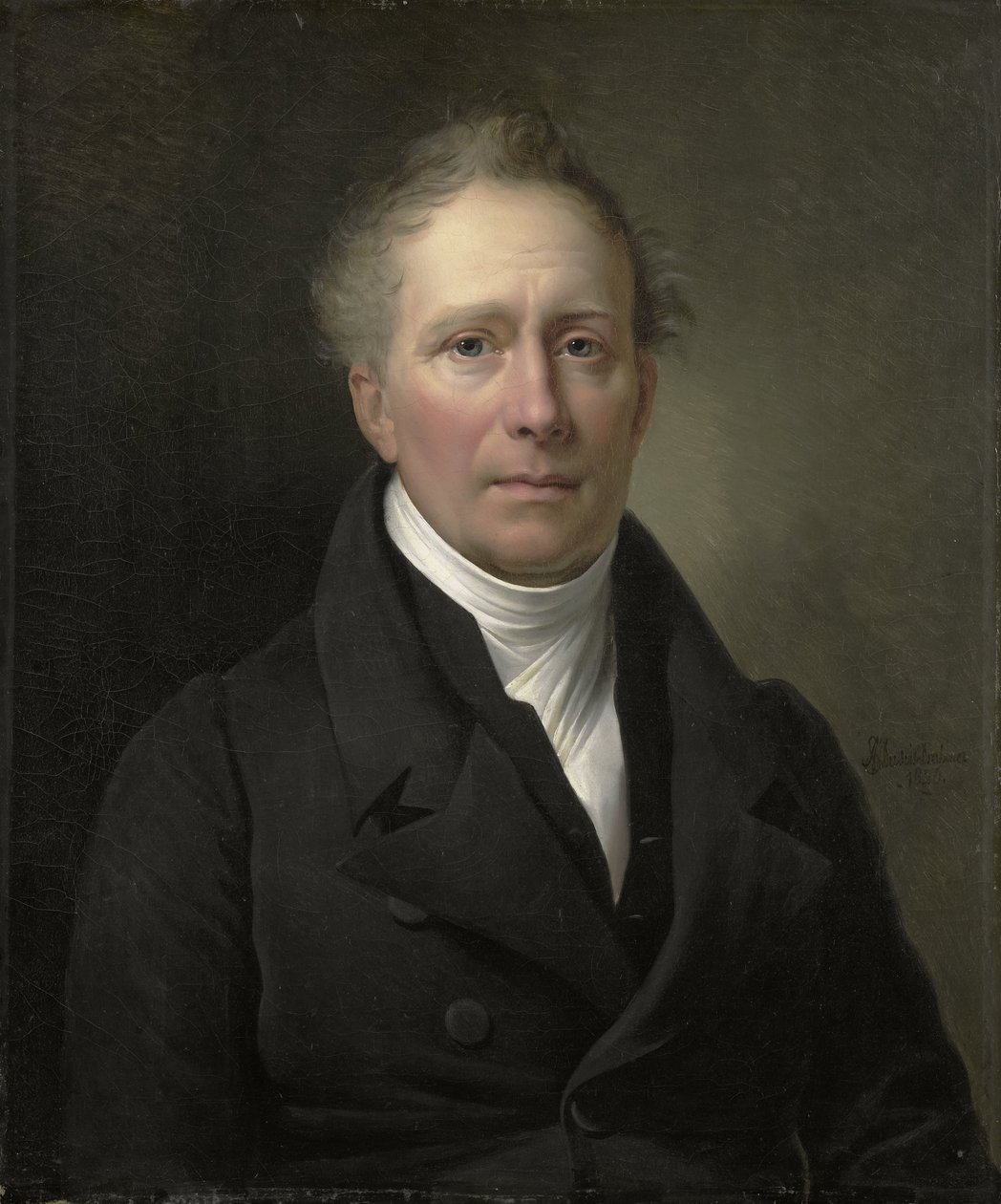 Daniel Francis Schas (1772-1848), membro del Consiglio per il Commercio e le Colonie dal 1814 al 1820 da Alexandre Jean Dubois Drahonet (signed by artist)