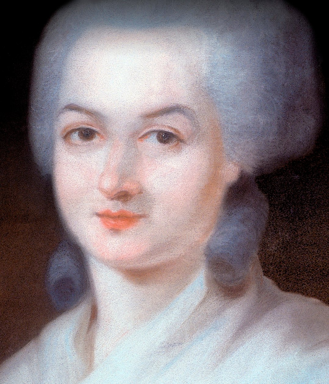 (dettaglio) Ritratto di Olympe de Gouges da Alexandre Kucharski
