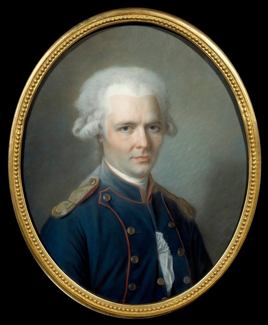 Ritratto dello scrittore francese Pierre Choderlos de Laclos da Alexandre Kucharski
