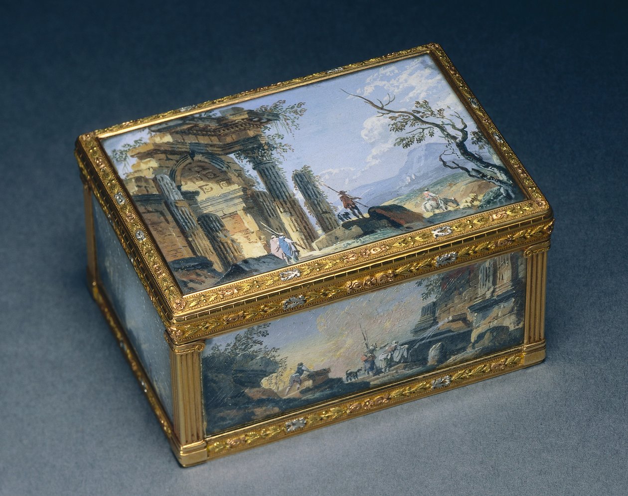 Scatola rettangolare, c.1840-50 da Alexandre Leferre