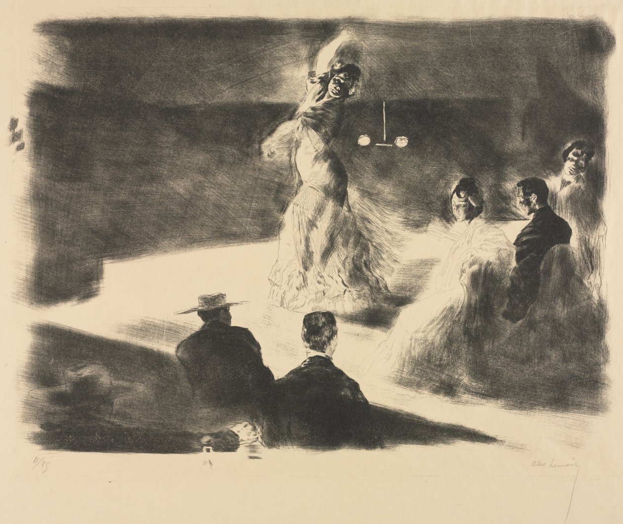 Ballerina spagnola da Alexandre Lunois