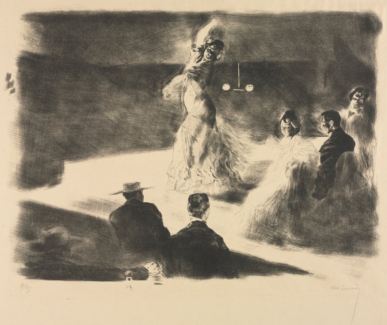 Ballerina spagnola da Alexandre Lunois