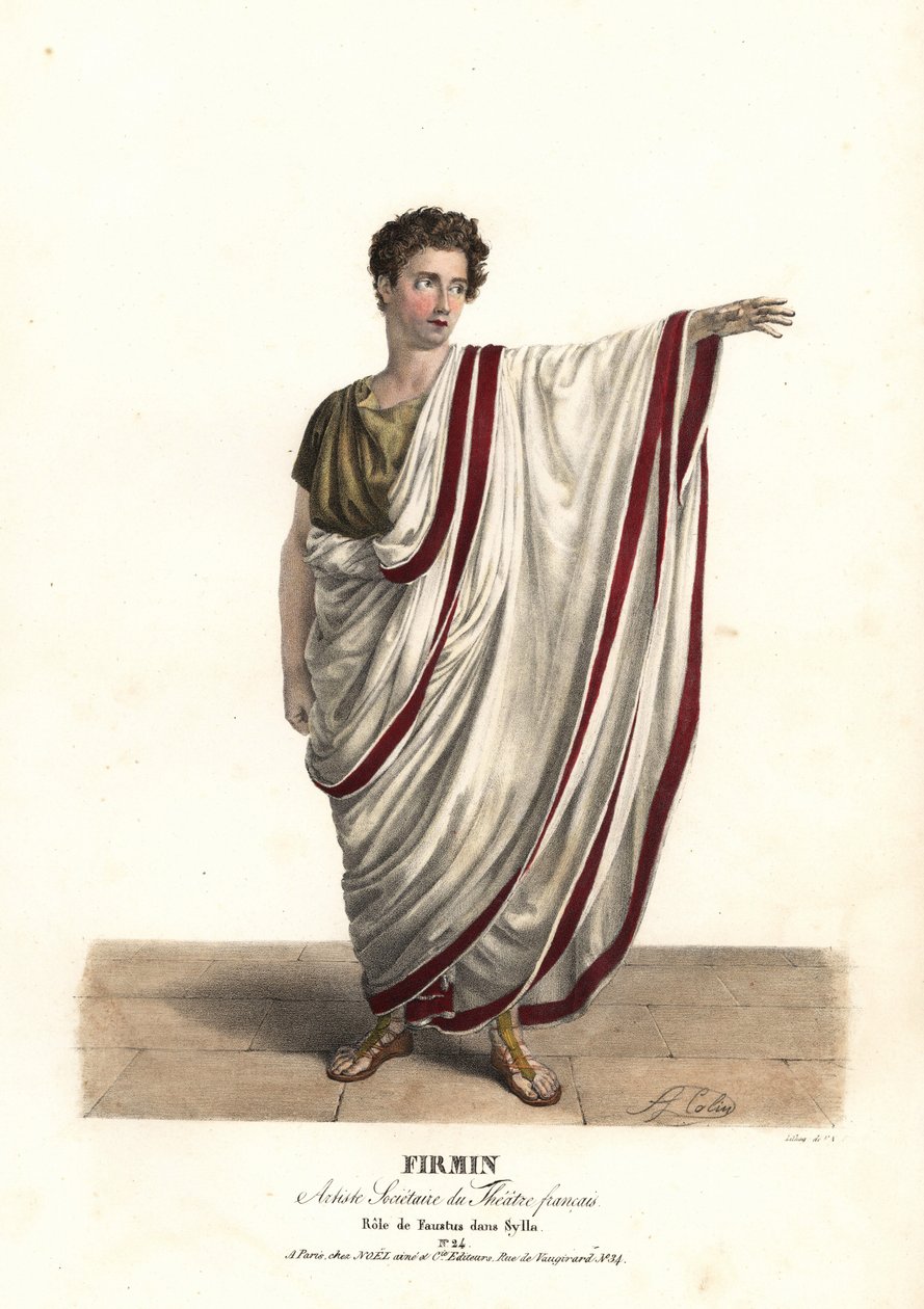 Jean-Baptiste Firmin come Faust nella tragedia 
