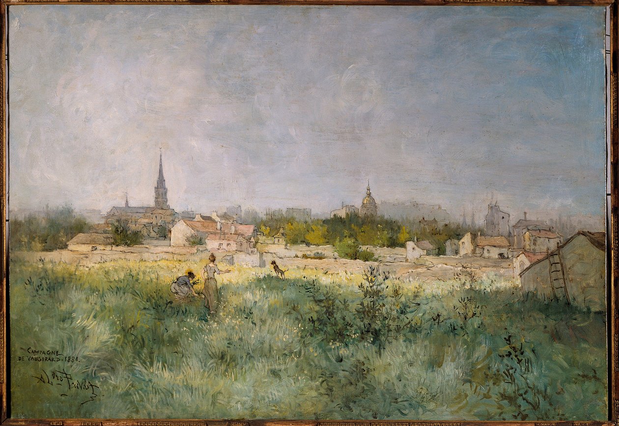 La campagna di Vaugirard nel 1881 da Alexandre Prevost